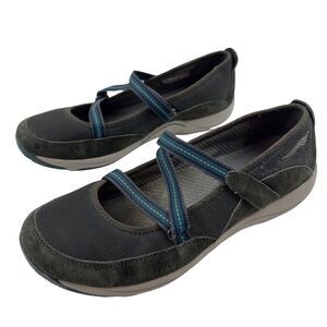 Dansko Hilda Mary Jane Style EUR 38 US 7.5-8 Comfort Shoes Sneakers Green Suede